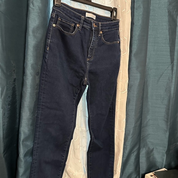 LOFT Denim - LOFT Dark Blue High Rise Skinny Women's Jeans